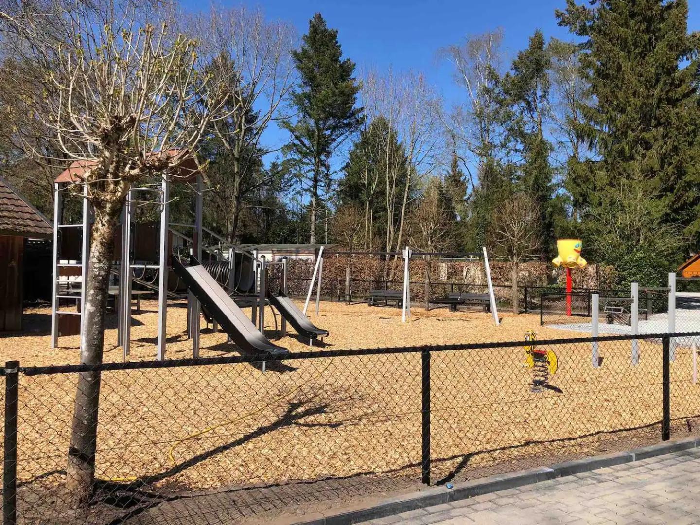 Charmante Woning Op Rustig Park Met Fietsen Epe Dış mekan fotoğraf